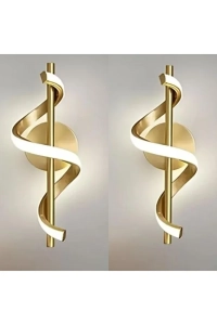 Modern Ledli 2li Duvar Aplik (PİLLİ DEĞİLDİR)